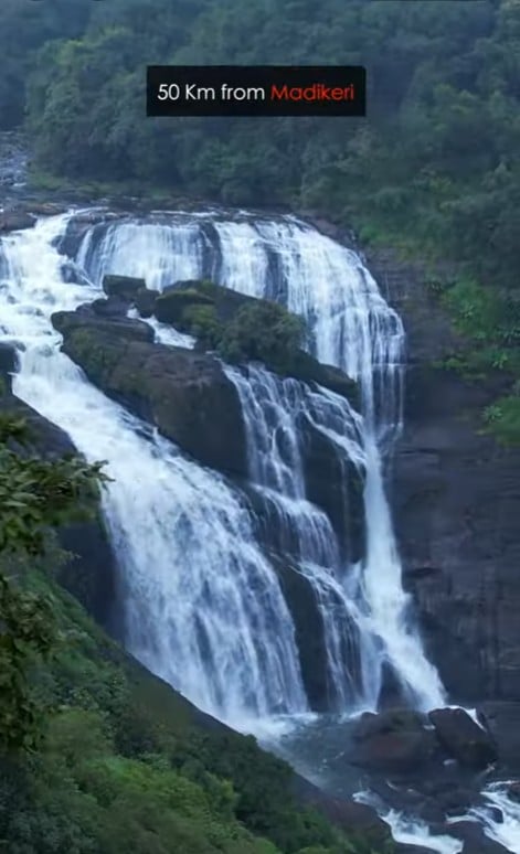 Mallalli Falls surrounded by pristine Western Ghats forest